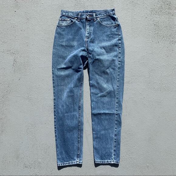 Vintage 90s Lee high rise taper ankle mom jeans - Picture 2 of 6